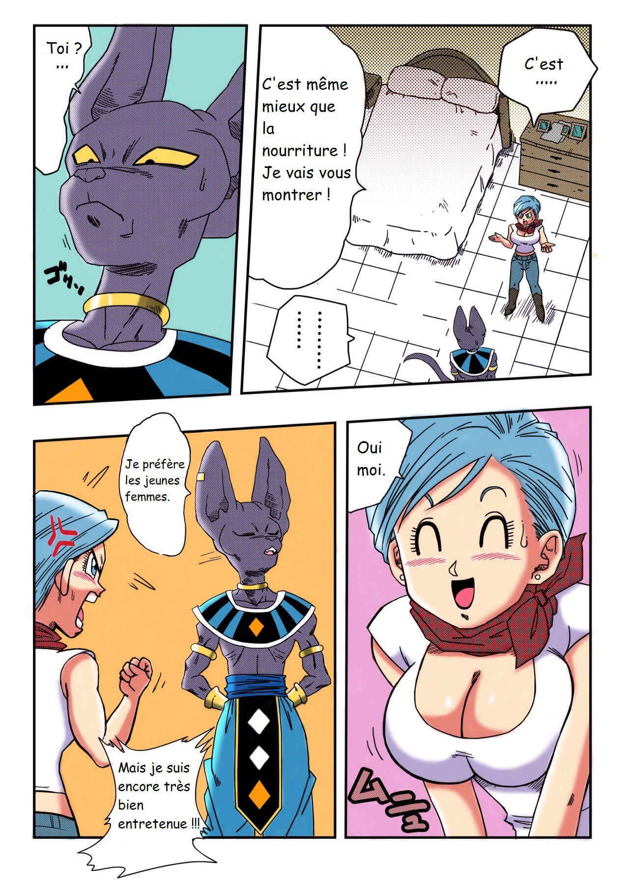 [Yamamoto] Bulma ga Chikyuu o Sukuu! (Dragon Ball Super) [French] [Colorized]