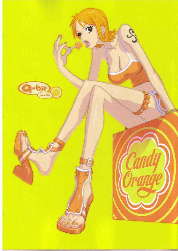 [Q-bit] Candy Orange - One Piece