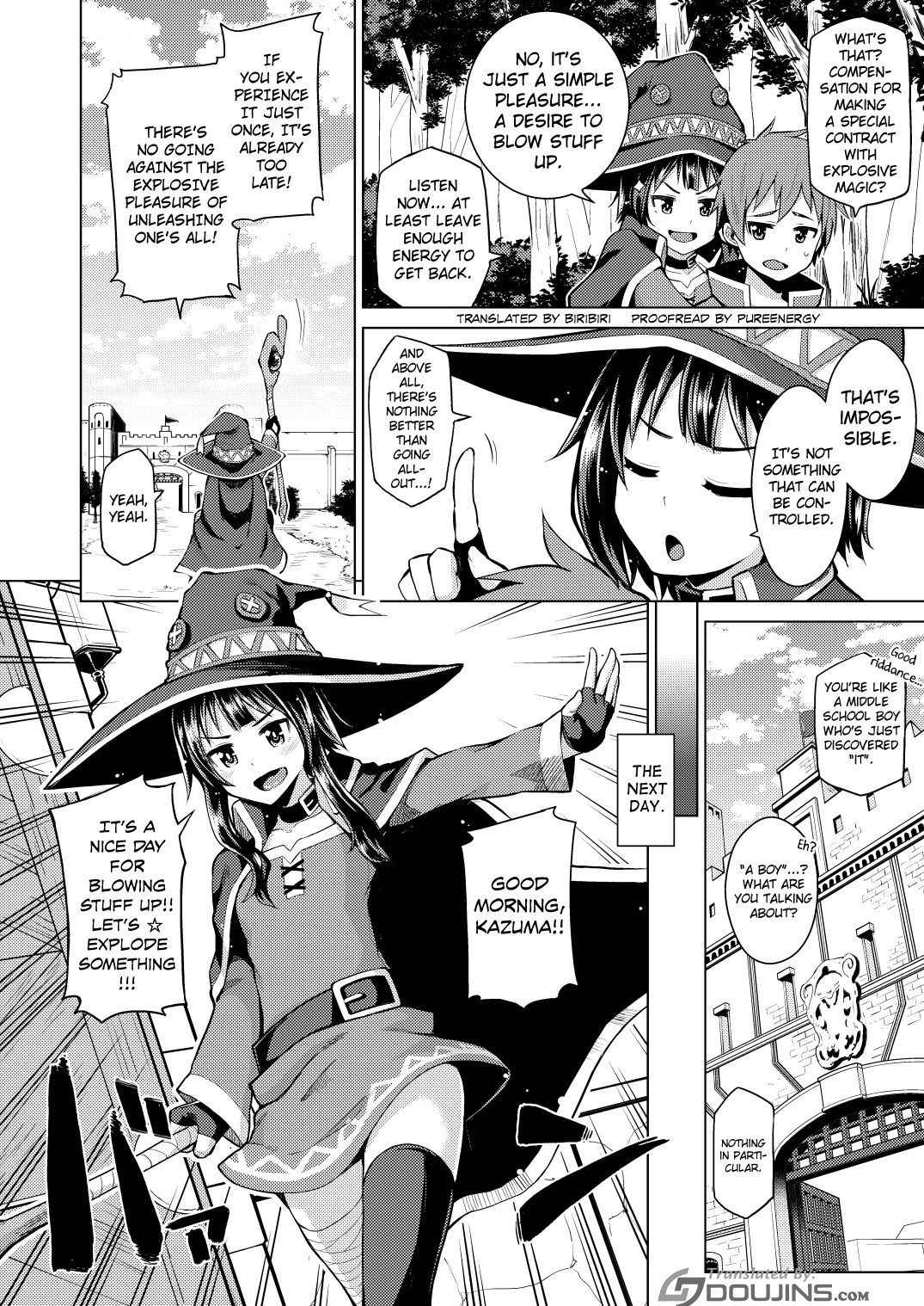 [Tamaya (Nonaka Tama)] Kono Bakuretsu Musume ni Ecstasy o! (Kono Subarashii Sekai ni Syukufuku o!) [English] [Doujins.com] [Digital]