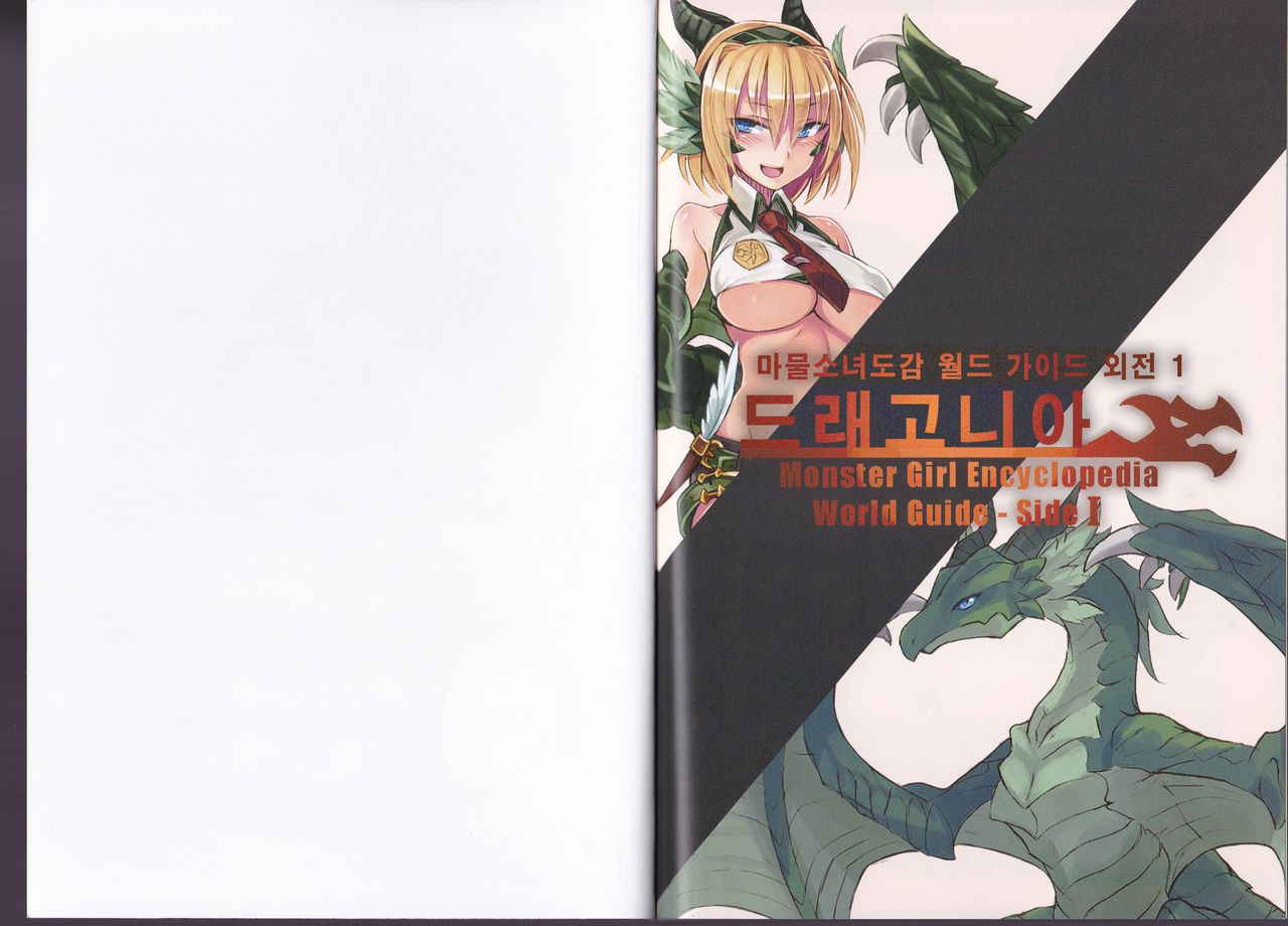 (C90) [Kurobinega] Monster Girl Encyclopedia World Guide - Side I: Dragonia [Korean] [CRONG]