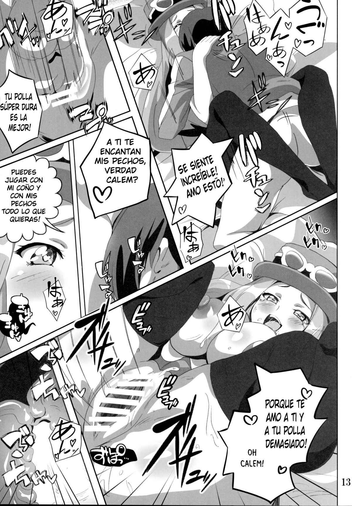 [Commanding Eagle (Washizuka Sho)] Bitch Serena no DoriDori Power | Bitch Serena's DreamDream Power (Pokémon XY) [Spanish] [kalock] [Digital]