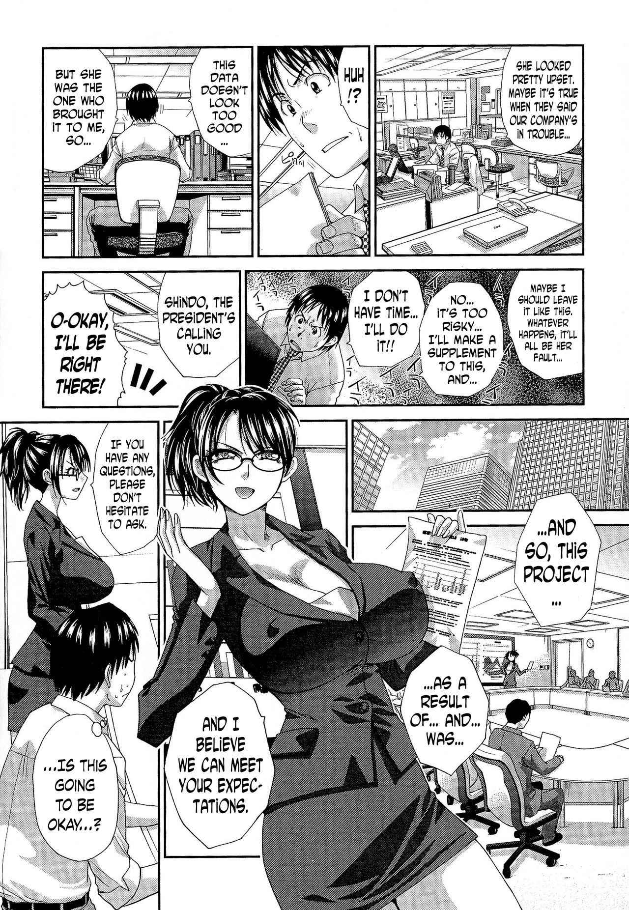 [Itaba Hiroshi] Kachiki na Shachou wa Jitsu wa M...!? | The Strong-Minded Company President is Actually a Masochist...!? (Kyonyuu Akugi) [English] [N04h]