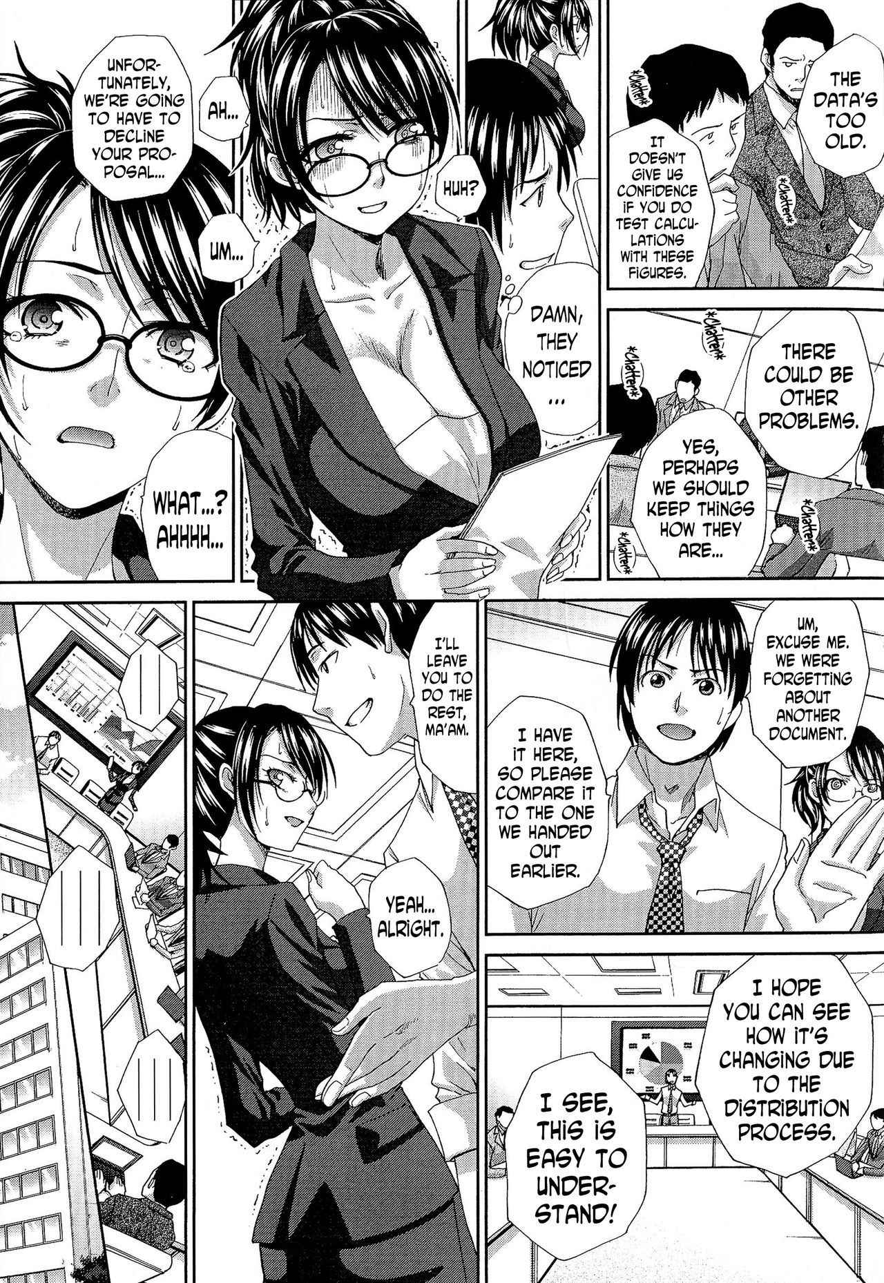 [Itaba Hiroshi] Kachiki na Shachou wa Jitsu wa M...!? | The Strong-Minded Company President is Actually a Masochist...!? (Kyonyuu Akugi) [English] [N04h]