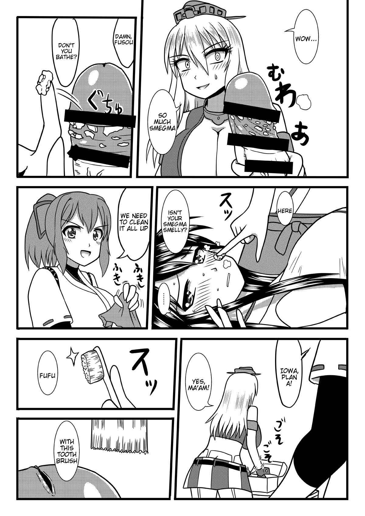 [MITEGURA (Kurosaki Bunta)] Brush Fusou to Shine (Kantai Collection -KanColle-) [English] [Tigoris Translates] [Digital]