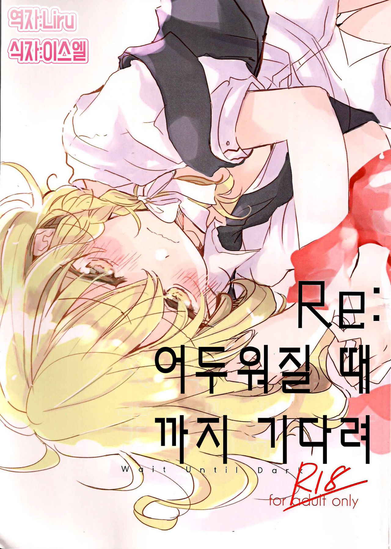 (Reitaisai 13) [poprication (Beni Shake)] Re: Kuraku Naru made Matte | Re: 어두워질 때까지 기다려 (Touhou Project) [Korean]