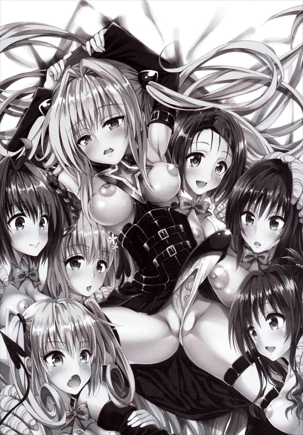 (C90) [Samurai Ninja GREENTEA (Samurai Ninja GREENTEA)] Harem Keikaku Darkness "Escape is impossible ~Bousou suru Futanari Yami~" (To LOVE-Ru) [Chinese]