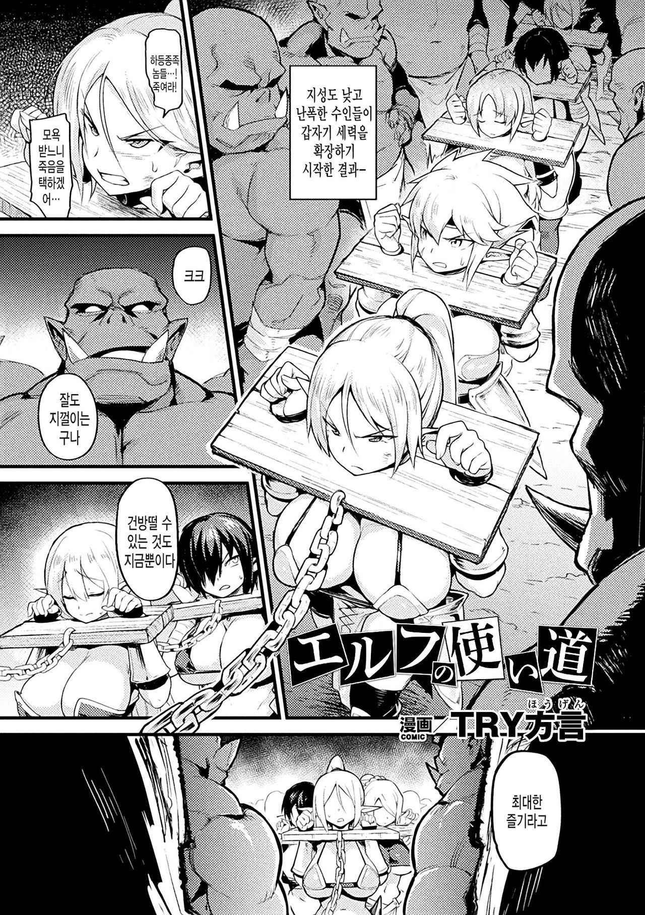 (Hougen)Elf no Tsukaimichi(Bessatsu Comic Unreal Ningen Bokujou Hen Digital-ban Vol. 7 ) (korean)