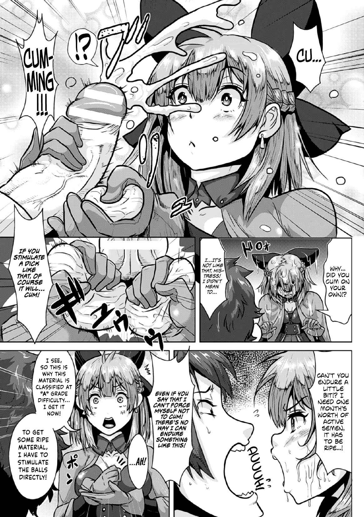 [Risei] Binding Balls with Alchemy!? ~Squeezing Ripe Raw Material Difficulty Level A~ (2D Comic Magazine Tamazeme Choukyou de Kuppuku Shasei Iki! Vol. 1) [English] {Hennojin} [Digital]