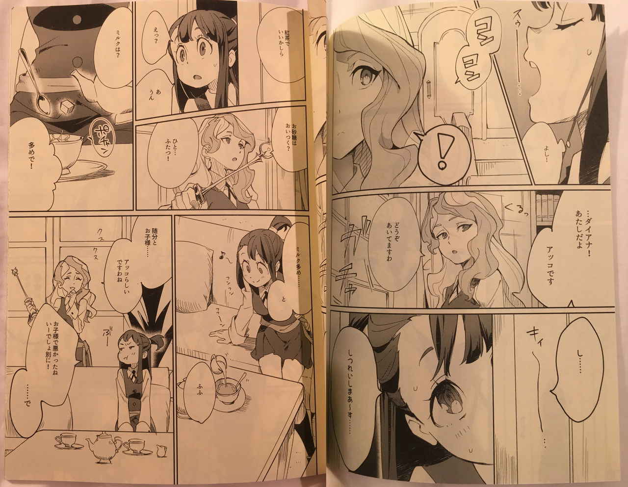 Littel Witch Academia Fanbook #1 (phone pics)