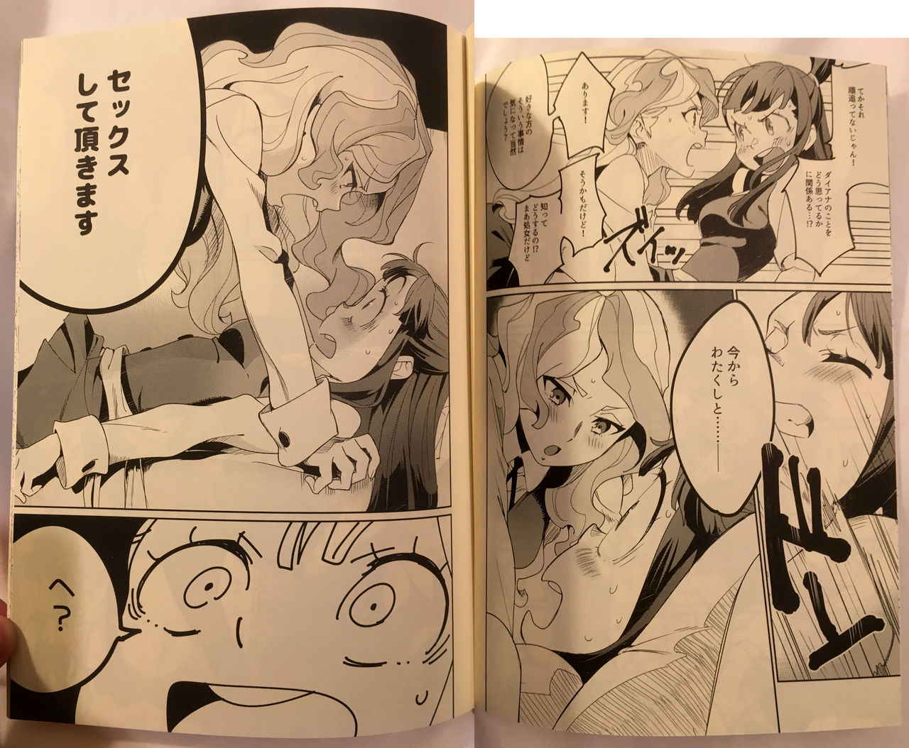 Littel Witch Academia Fanbook #1 (phone pics)