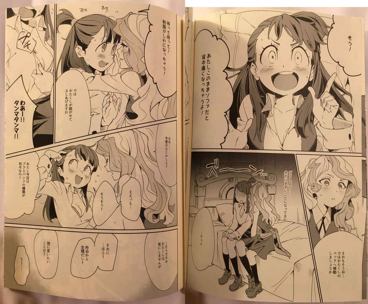 Littel Witch Academia Fanbook #1 (phone pics)