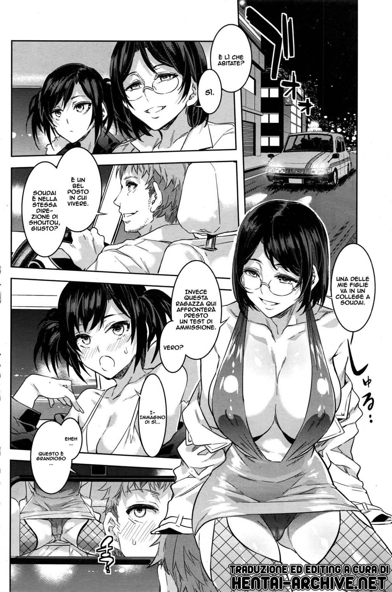 [Mizuryu Kei] Souma Taxi (COMIC HOTMiLK Koime Vol. 1) [Italian] [hentai-archive.net]