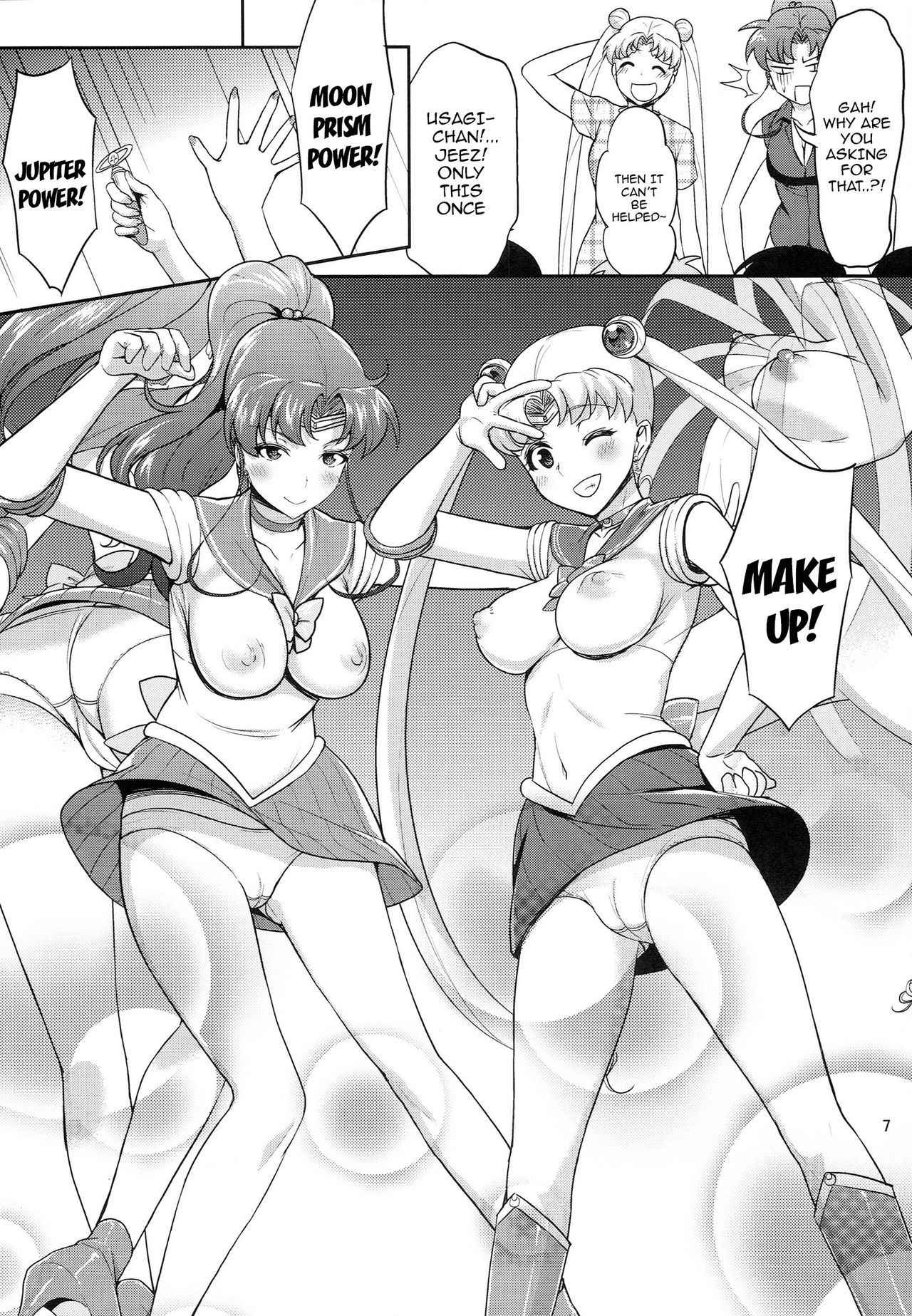 (C85) [Akapenguin (Asahina Hikage)] MOON&amp;JUPITER FREAK (Bishoujo Senshi Sailor Moon) [English] {doujins.com}