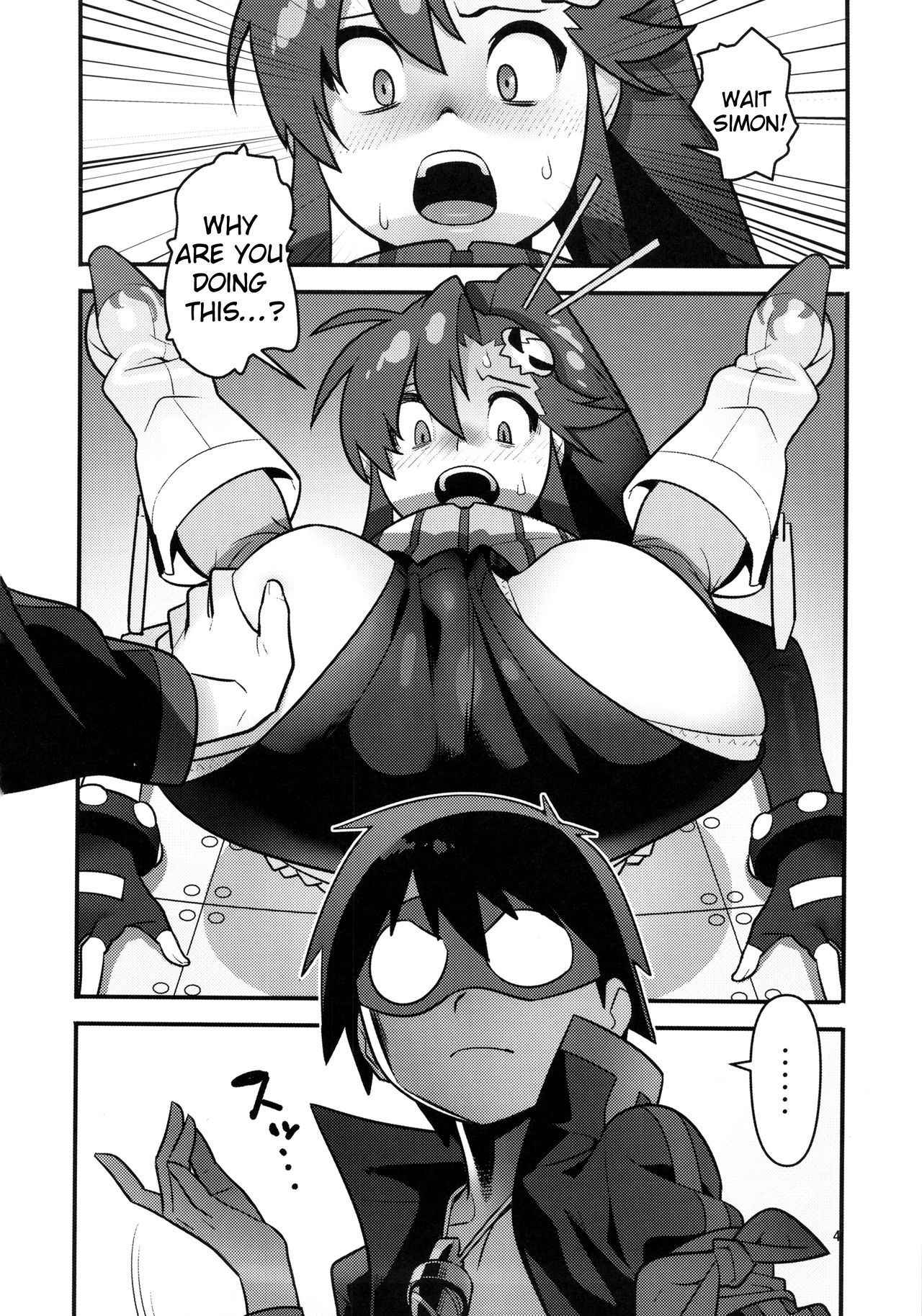 (C86) [Hamanasu Chaya (Hamanasu)] Gurre La Gurre (Tengen Toppa Gurren Lagann) [English] {doujins.com}