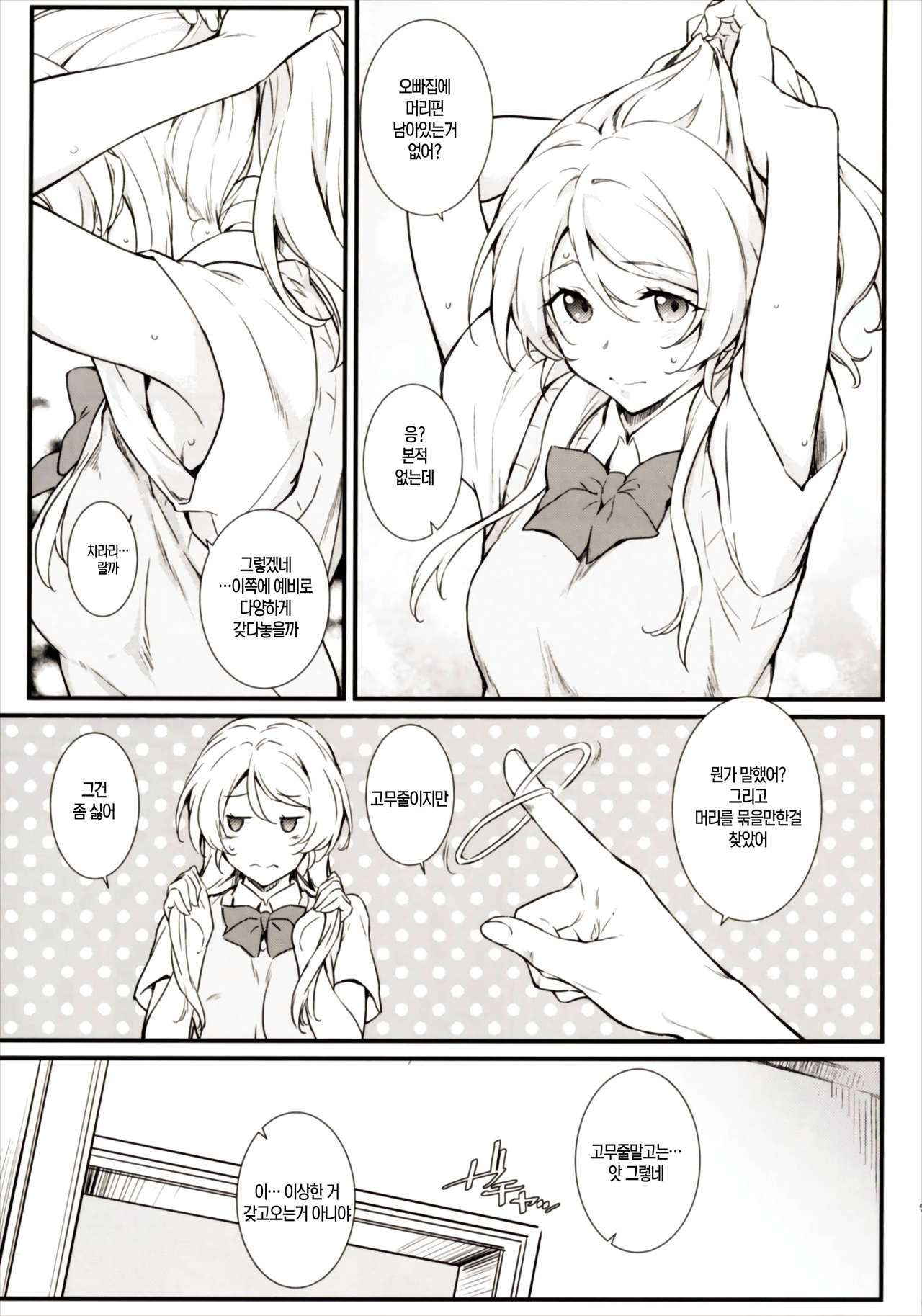 (COMIC1☆11) [Heaven's Gate (Andou Tomoya)] Erochika Shi (Love Live!) [korean] [무라타공방]