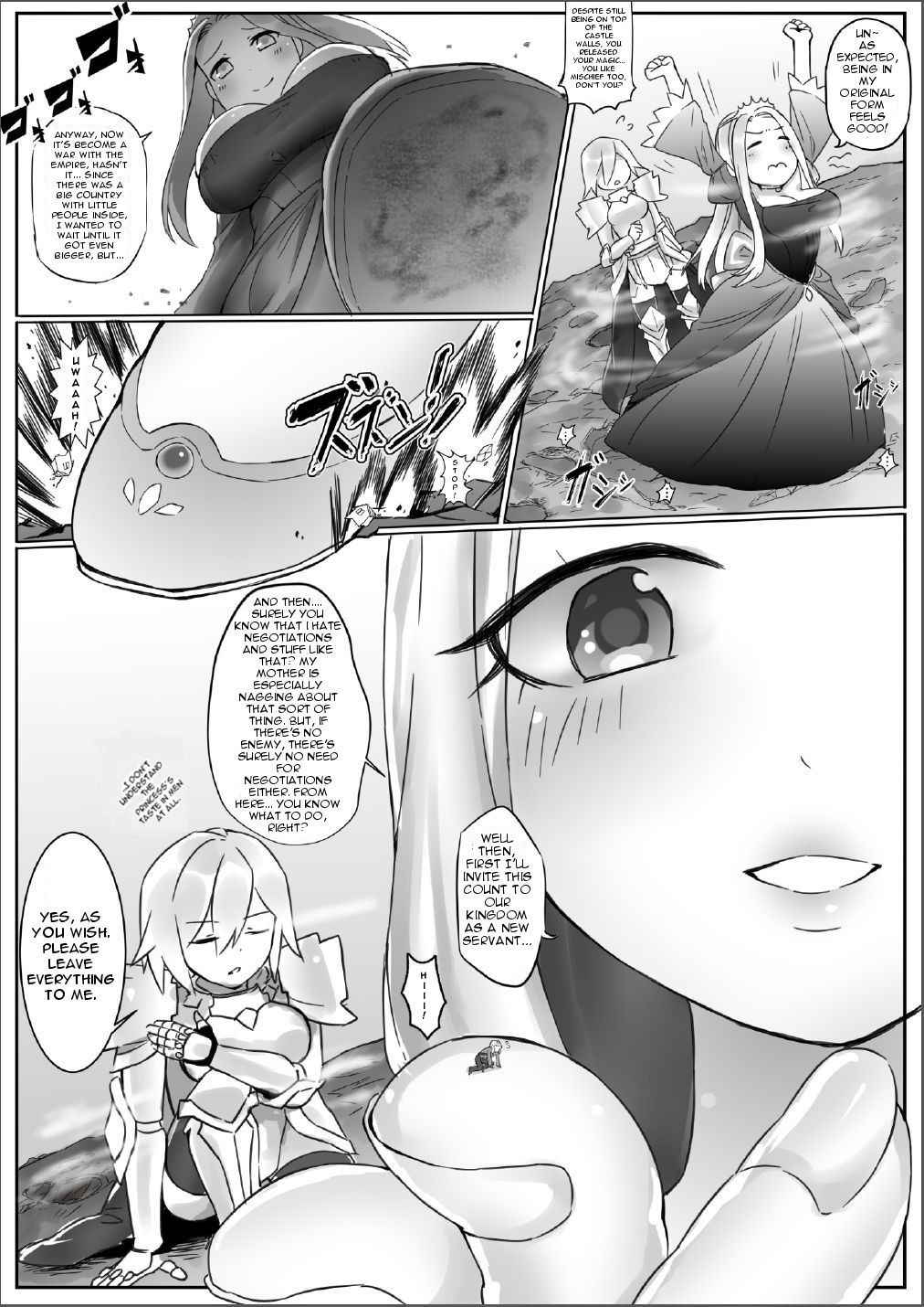 [Kazan no You] A Giant Female Knight Goes to the Empire [English] [Degenerate_X] [Digital]