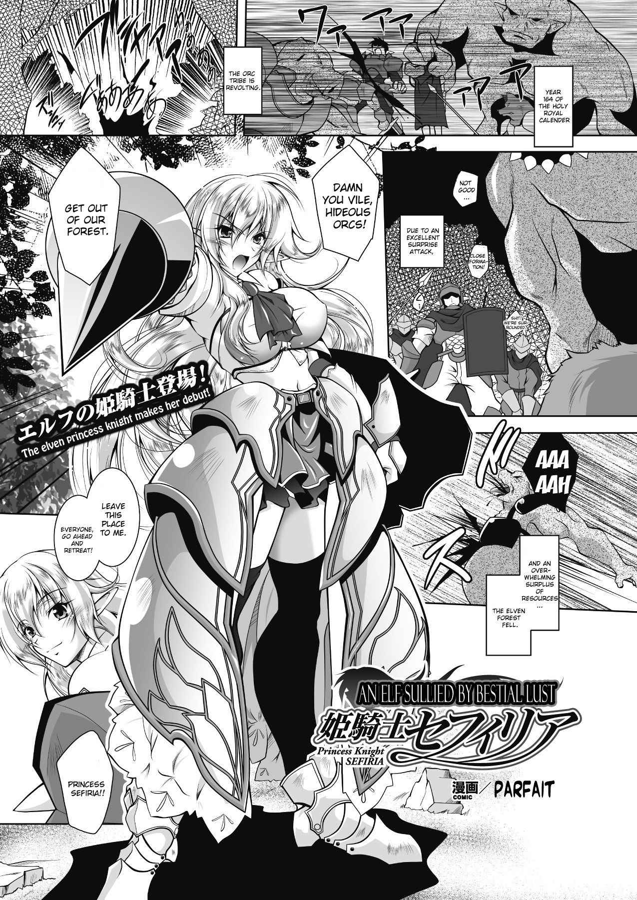 Juuyoku Ni Kegareta Erufu Hime Kishi Sefiria | An Elf Sullied By Bestial Lust Princess Knight Sefiria