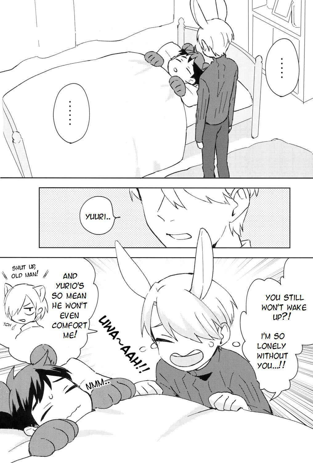 (Hyousou Strast) [Batachiki (masumasu)] Sleeping Beauty (Yuri!!! on ICE) [English] [TyroLuuki]