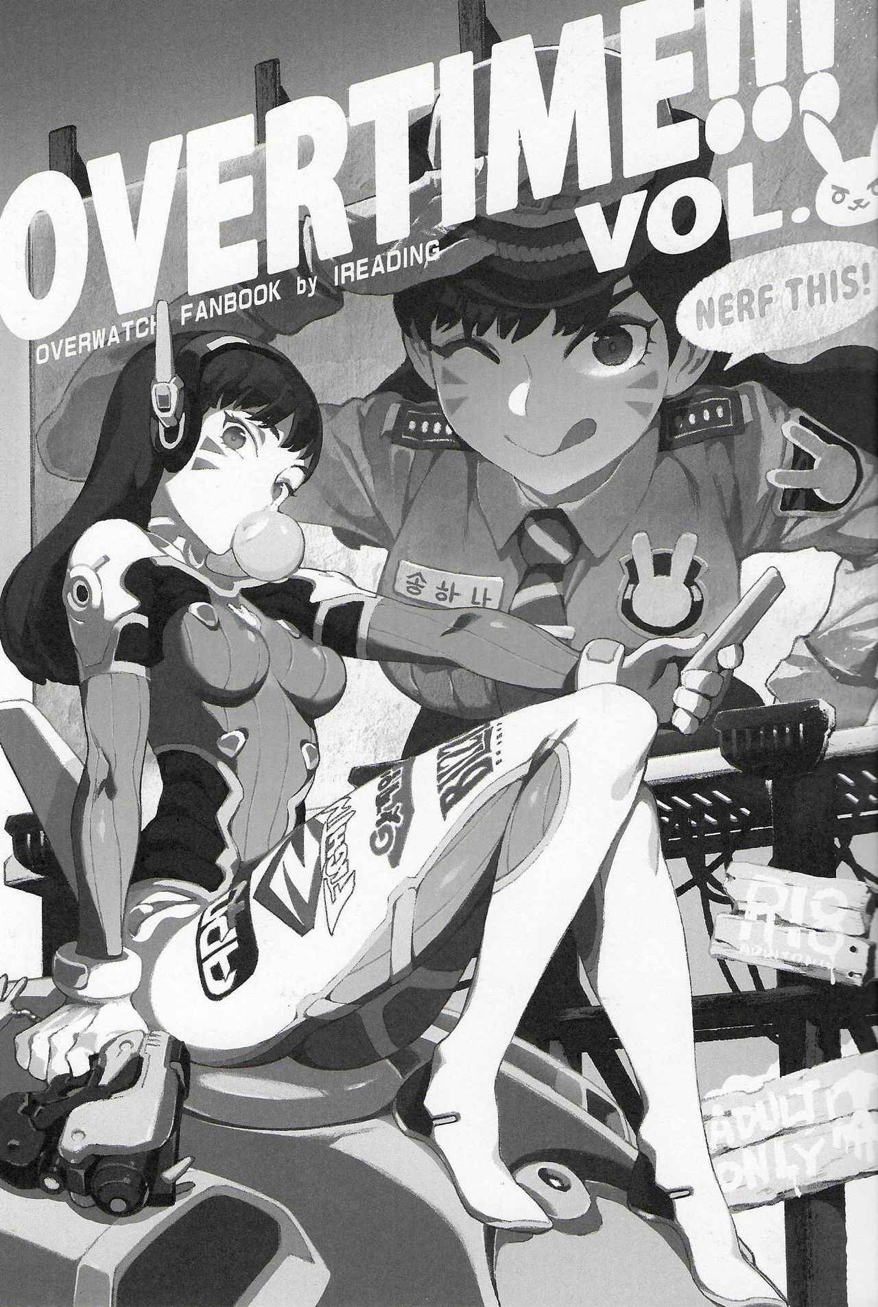 (FF30) [Bear Hand (Fishine, Ireading)] OVERTIME!! OVERWATCH FANBOOK VOL. 2 (Overwatch) [Russian]