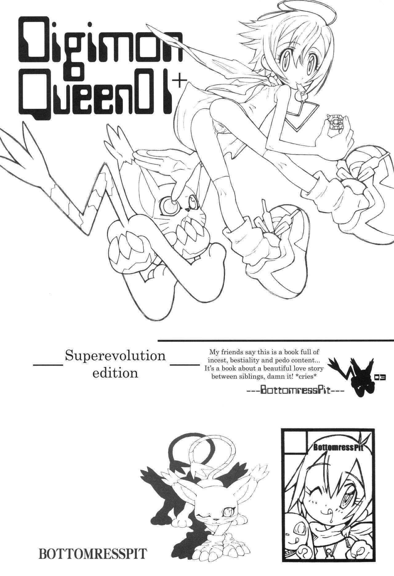 (C61) [BottomressPit (Bonzakashi)] Digimon Queen 01+ (Digimon Adventure) [English] [ATF]