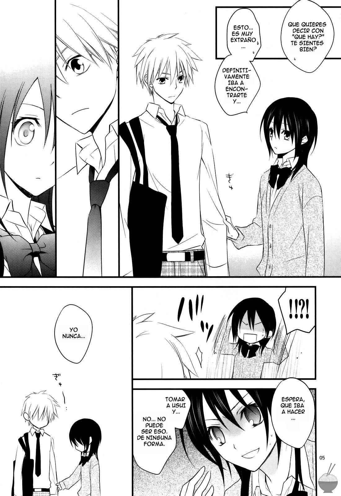 [m.s.t. (Nanami Yasuna)] Ice and Bloomy Day (Kaichou wa Maid-Sama!) [Spanish]