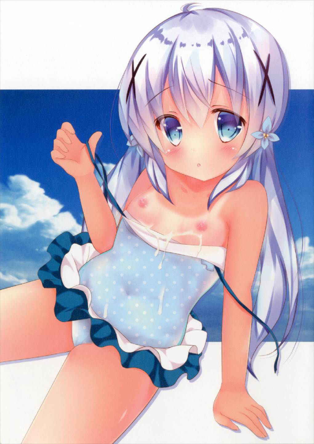 (C92) [CARAMEL CRUNCH! (Rikatan)] Chino-chan to Natsu no Omoide o Tsukuritai! (Gochuumon wa Usagi desu ka?)