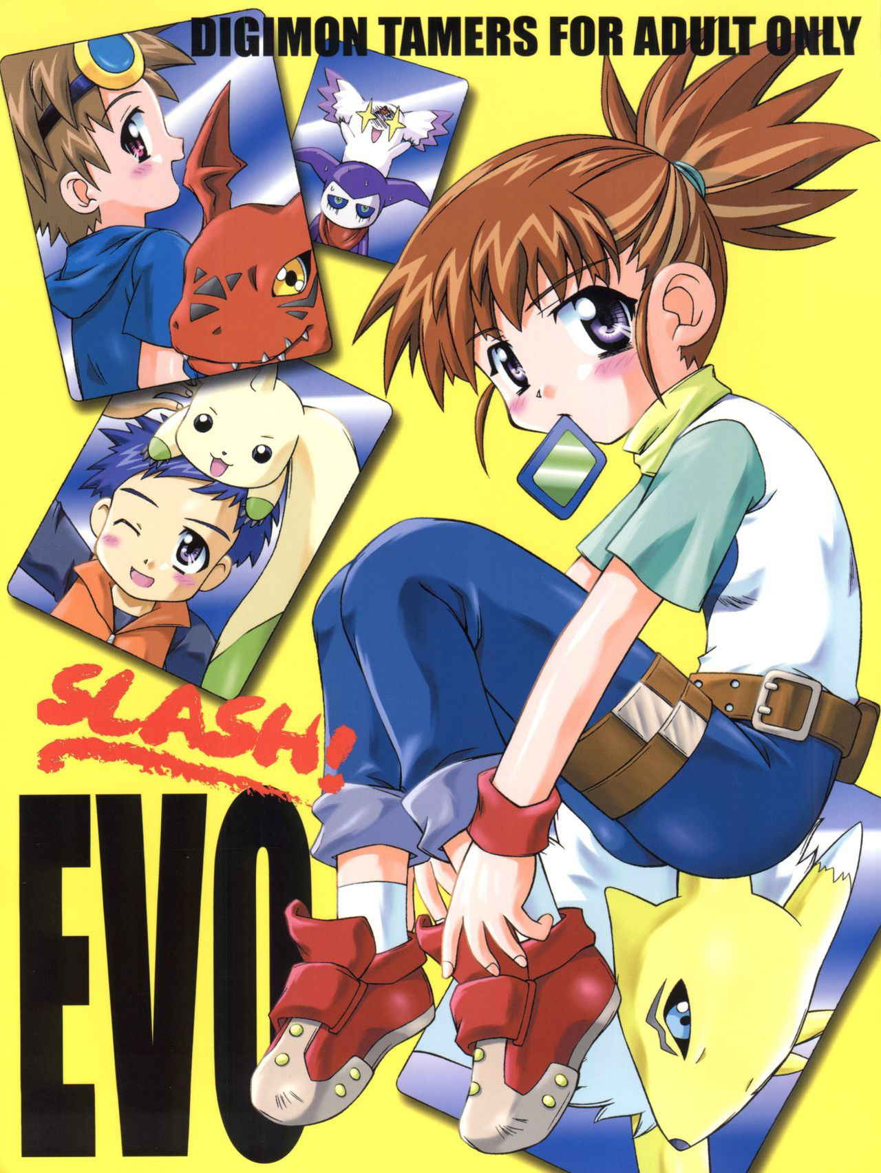 (CR30) [Houkago Paradise, Jigen Bakudan (Sasorigatame, Kanibasami)] Evolution Slash (Digimon Tamers)