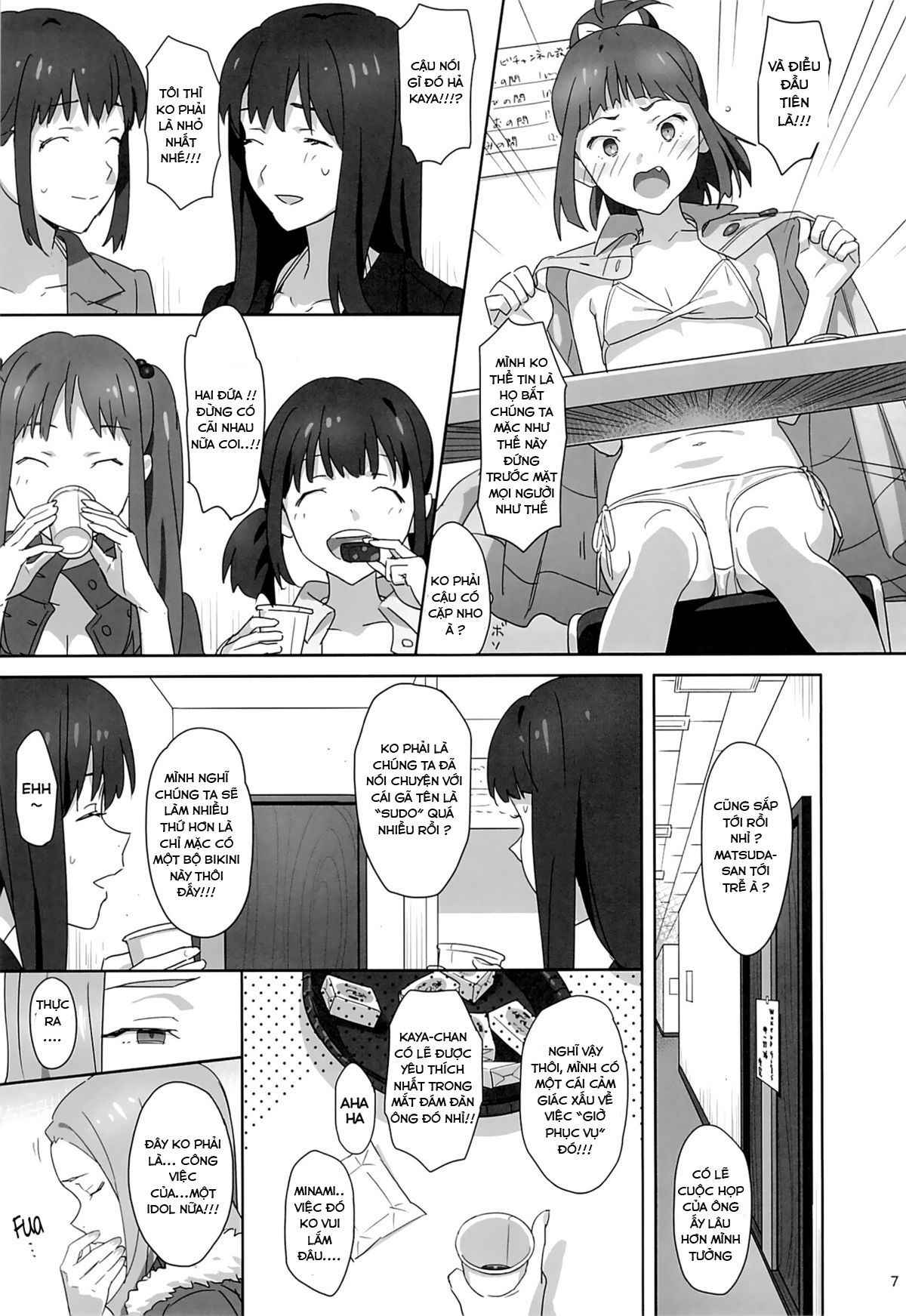 (C86) [Hito no Fundoshi (Yukiyoshi Mamizu)] WUG no Hidoi Hi. | WUG's Terrible Day. (Wake Up, Girls!) [Vietnamese Tiếng Việt] [Nexor]