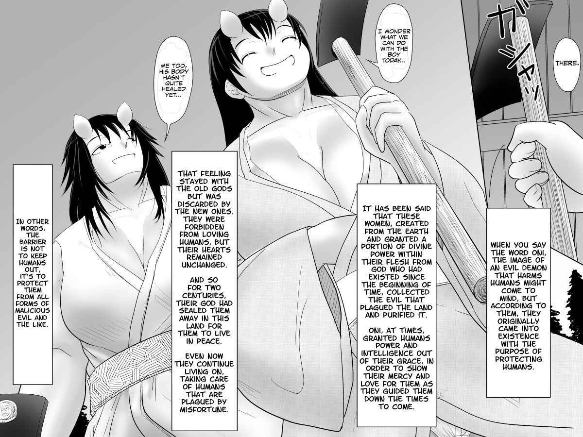 [Moonlight Diner] Oni no Sato no Ningen no Bouya ~Asaburo Hen~ | The Human Boy in the Oni Village ~Morning Bath Chapter~ [English] {Hennojin}