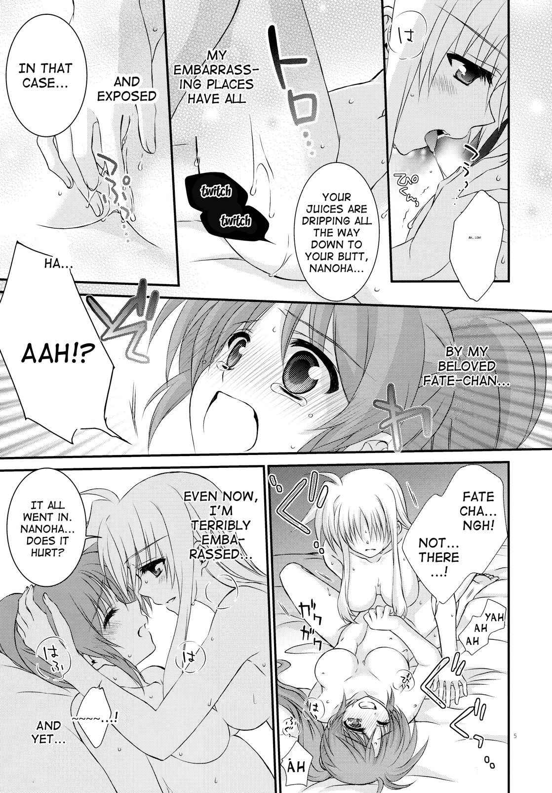 (Puniket 31) [Kohabanya. (Kohaku.)] Passion Error (Mahou Shoujo Lyrical Nanoha) [English] [Brolen and DesuDesu]