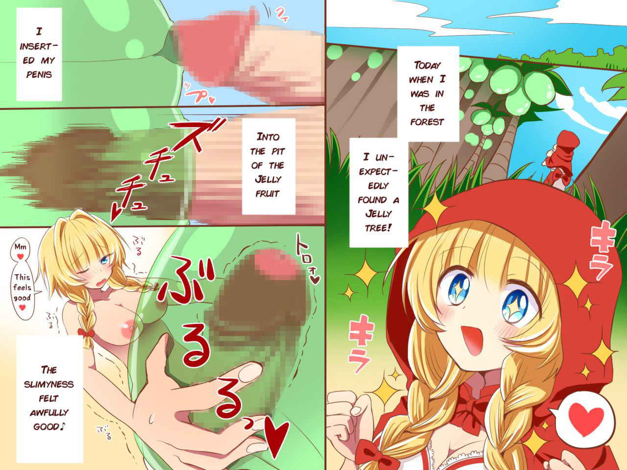 [Clearmana Plum] Futanari Akazukin-chan no Ecchi na Hibi (Little Red Riding) [English] [q91]