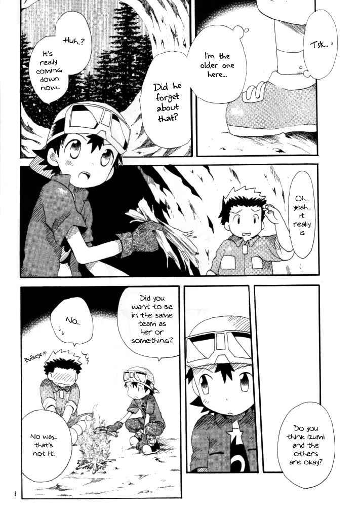 [KuruGuru DNA (Hoshiai Hilo)] Achikochi (Digimon Frontier) [English] {Shotachan}