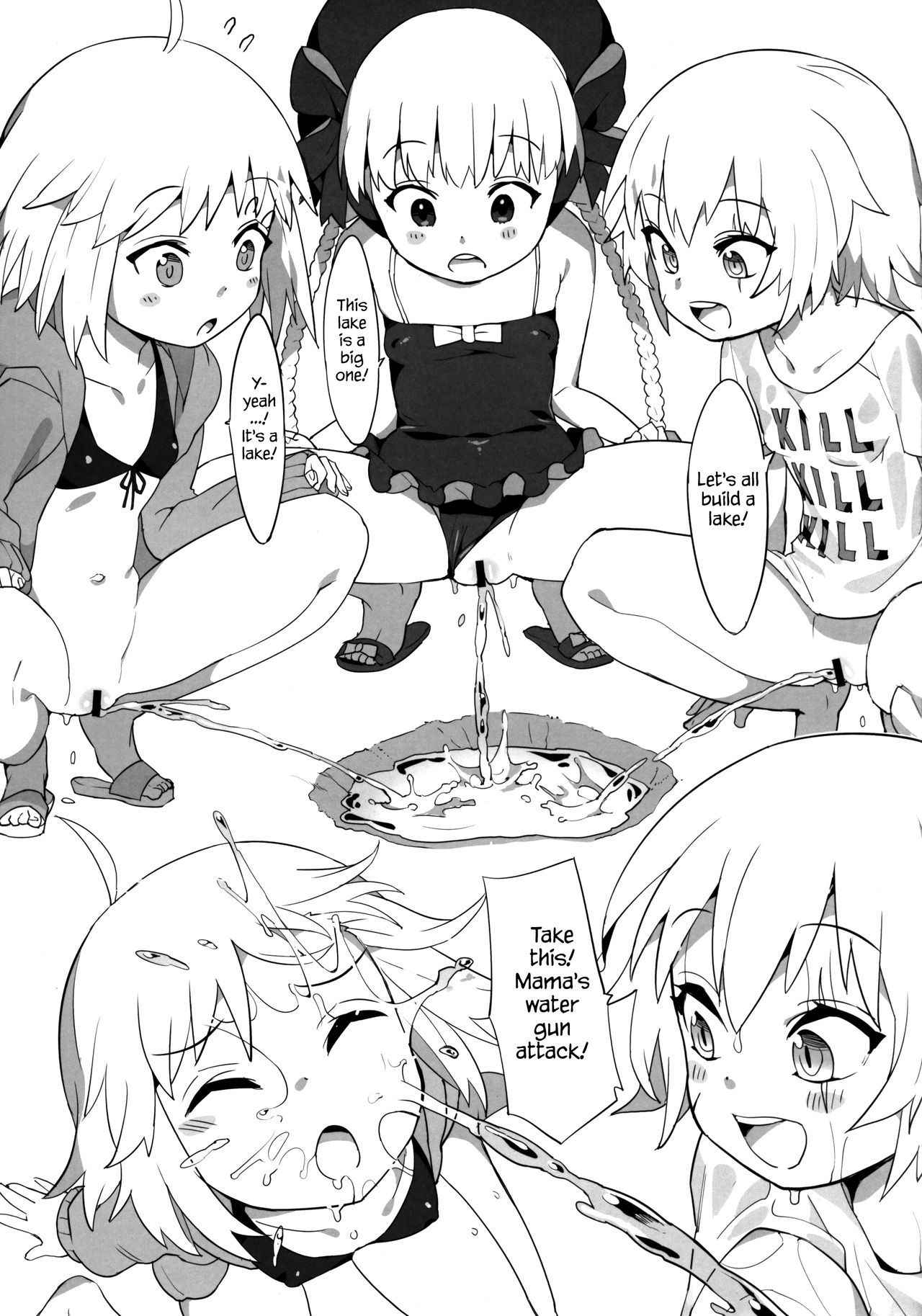 (C92) [Tuzi Laoda (Henrybird9)] Youjo Eirei ga Oosugi no Ken ni Tsuite Natsu | Regarding the Overwhelming Number of Heroic Little Girls (Summer) (Fate/Grand Order) [English] [S.T.A.L.K.E.R.]