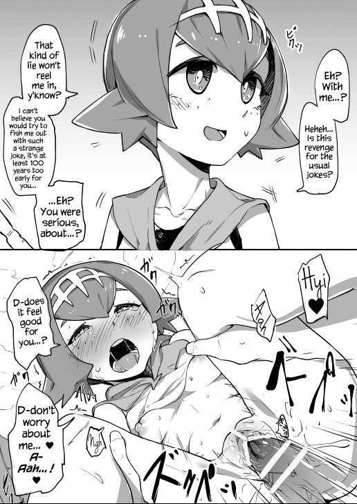 [Inubuchi] S&M Heroines Falling in 2 komas (Pokemon) [English] {Hennojin}