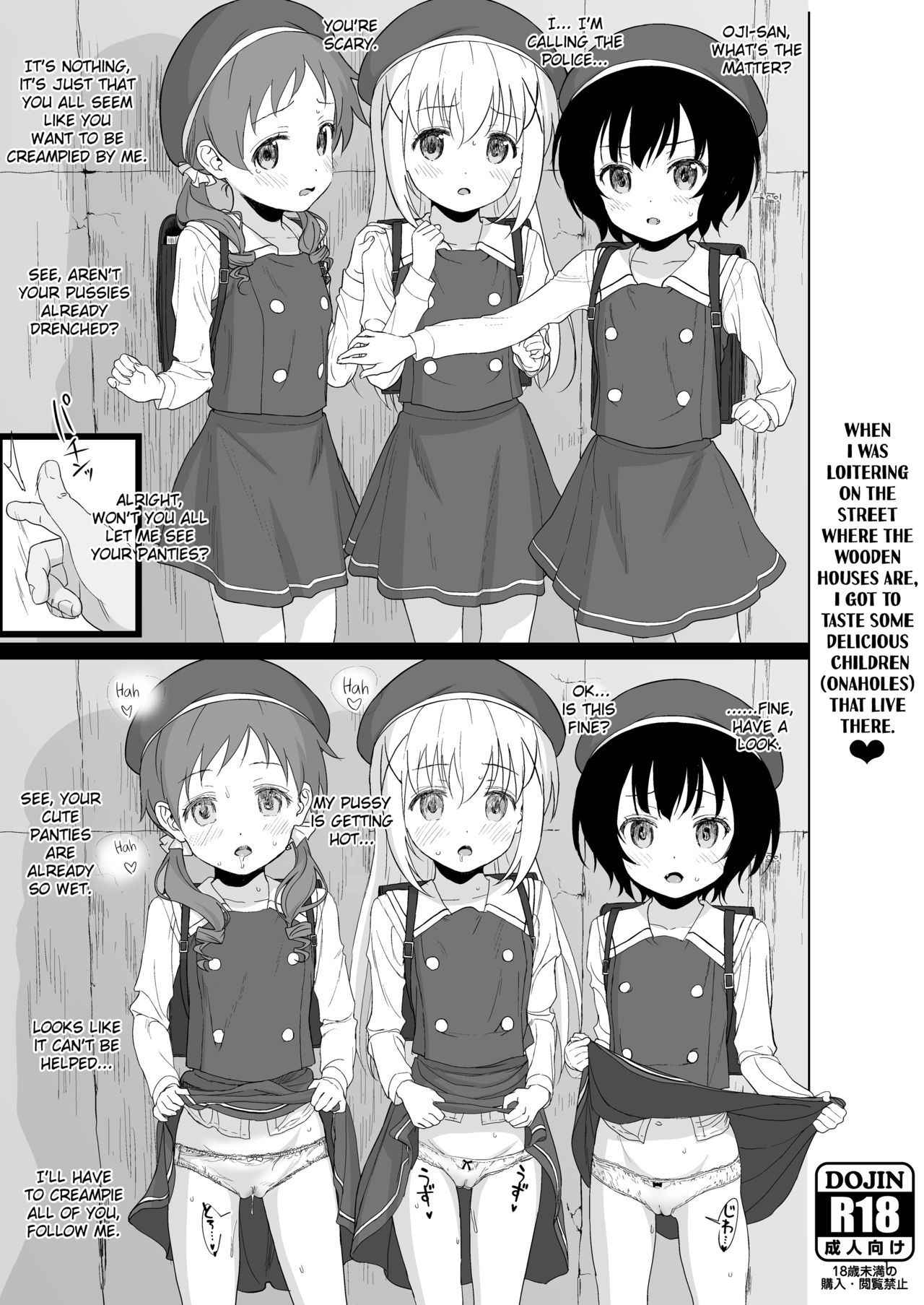 [2nd color (Typehatena)] Kigumi no Machi o Aruitetara Oishisou na Kodomo ga Ita node Gochisou ni Narimashita (Gochuumon wa Usagi desu ka?) [English] {Hennojin} [Digital]