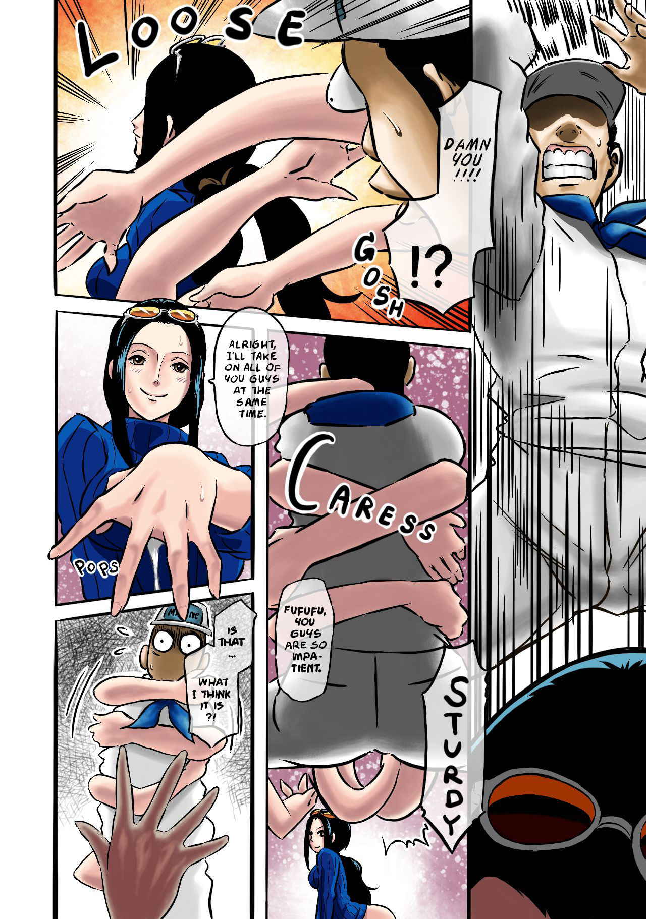 One Piece [EROQUIS! [Butcha-U]] OMAKEBON WEB BAN [Colored] [decen]