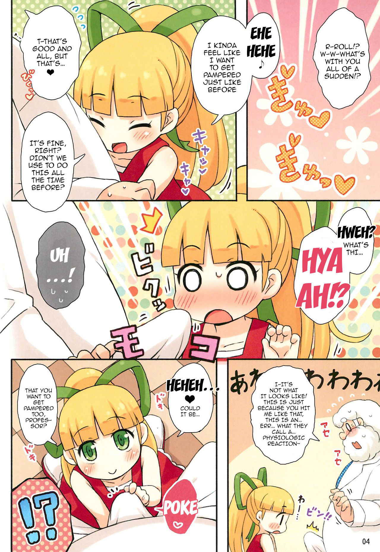 (Puniket 31) [Momomoya (Mizuno Mumomo)] Roll-chan to Hakase no Nichijou (Megaman) [English] [Bangorl+Mistersoftee]