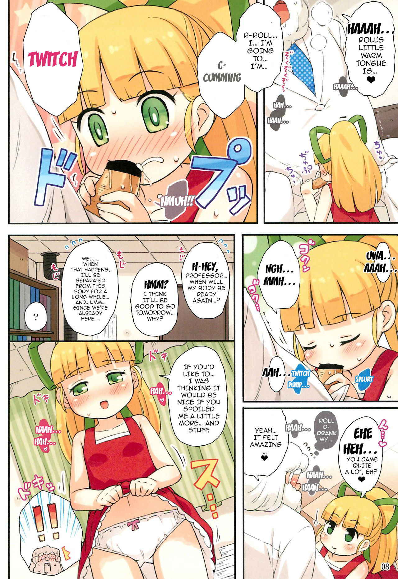 (Puniket 31) [Momomoya (Mizuno Mumomo)] Roll-chan to Hakase no Nichijou (Megaman) [English] [Bangorl+Mistersoftee]