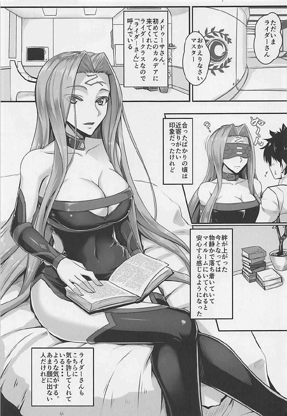 (COMIC1☆12) [Kuroshiro Desire (Akitsuki Karasu)] Kizuna MAX Rider-san (Fate/Grand Order)