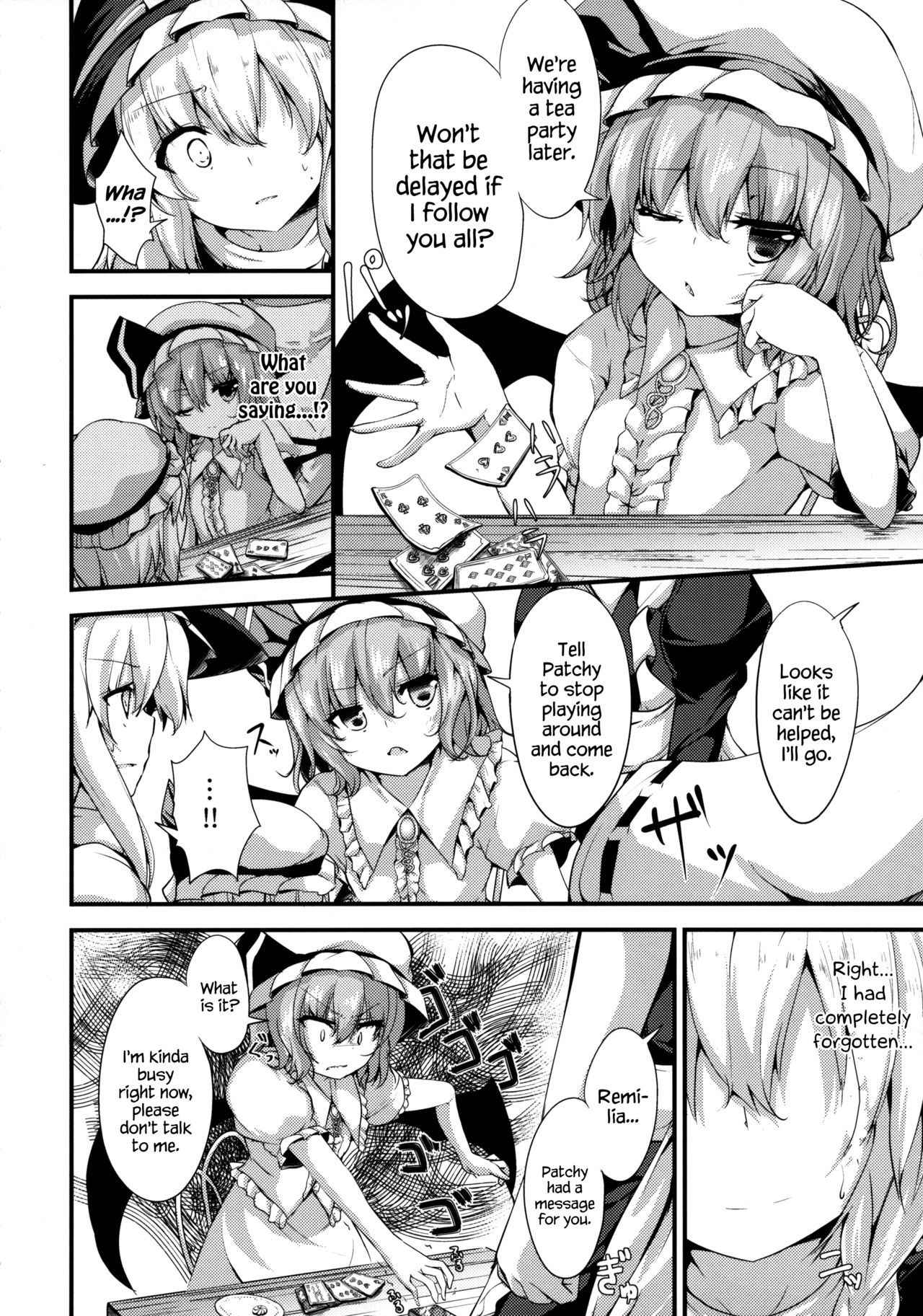 (C90) [Water Drop (MA-SA)] Satanic Carnival a bad dream (Touhou Project) [English] {Hennojin}