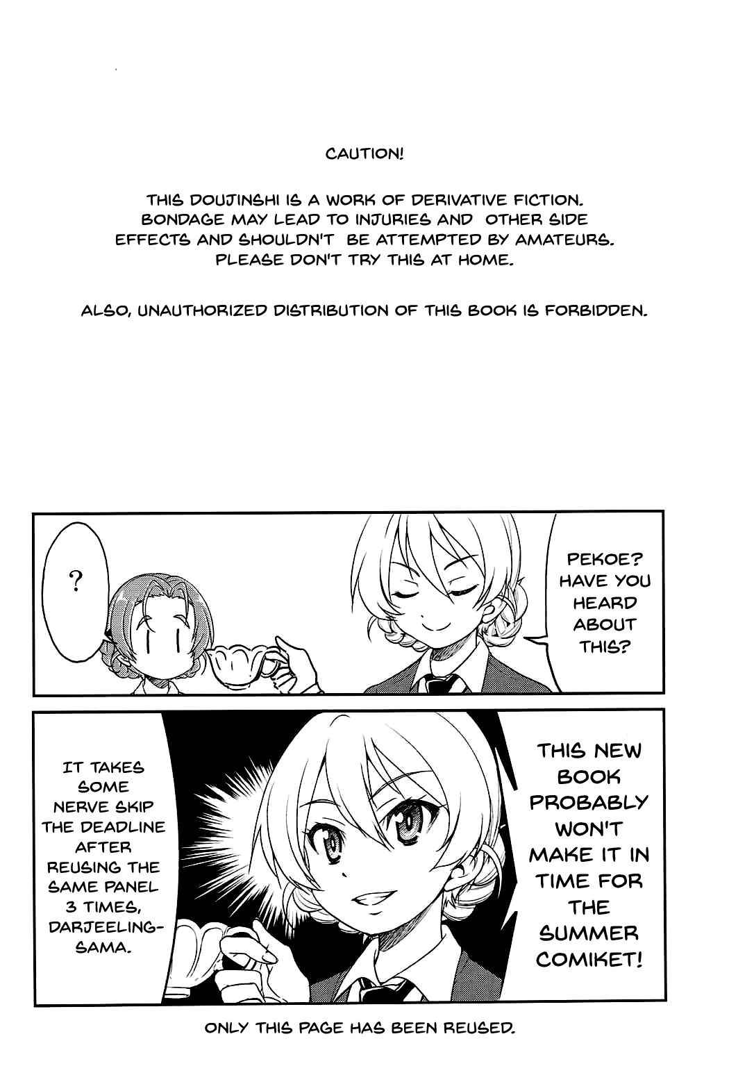 (SC2017 Autumn) [Ponyfarm (Inoue Yoshihisa)] Darjeeling-sama no Ponytail (Girls und Panzer) [English] {doujins.com}