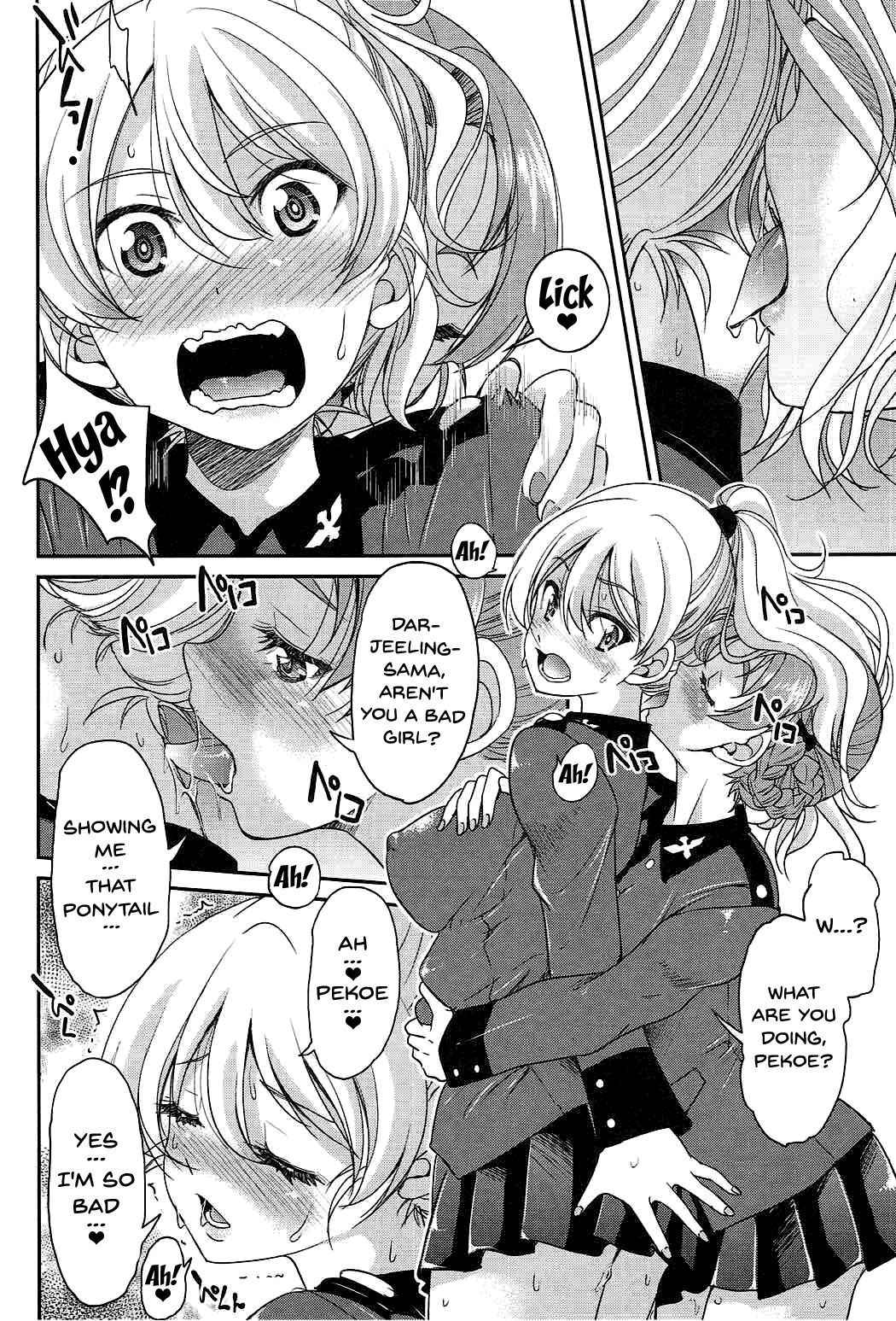 (SC2017 Autumn) [Ponyfarm (Inoue Yoshihisa)] Darjeeling-sama no Ponytail (Girls und Panzer) [English] {doujins.com}