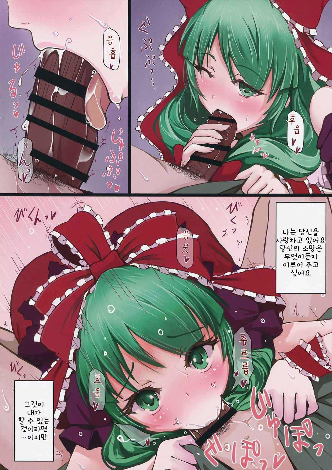 (C85) [dream-mist (sai-go)] The End of Dream (Touhou Project) [Korean]