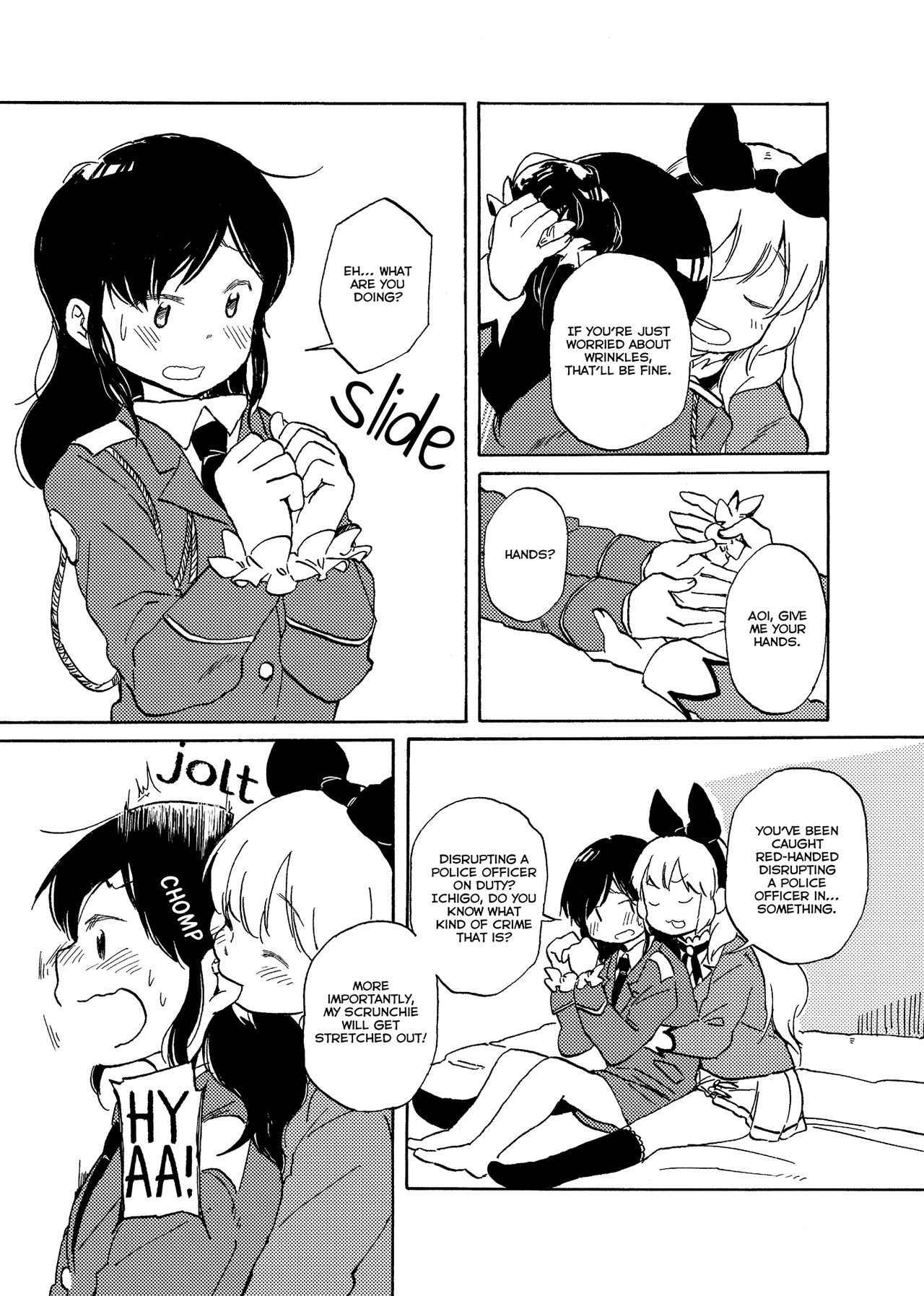 (Geinoujin wa Card ga Inochi! 11) [Domani (Domasshuno)] Ichigo-chan ga Chotto Ijiwaru na Hi | The day when Ichigo was a bit mischievous (Aikatsu!) [English] [Lazy Lily]