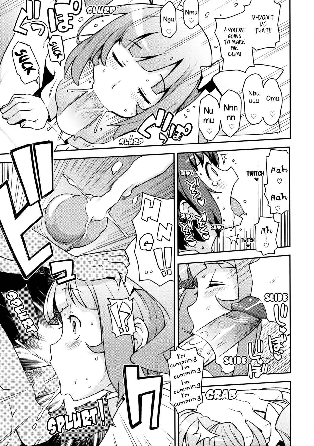 (C85) [Funi Funi Lab (Tamagoro)] Milky☆Ryuuseigun | Milky Meteor Gun (Gundam Build Fighters) [English] [Belldandy100] [Decensored]