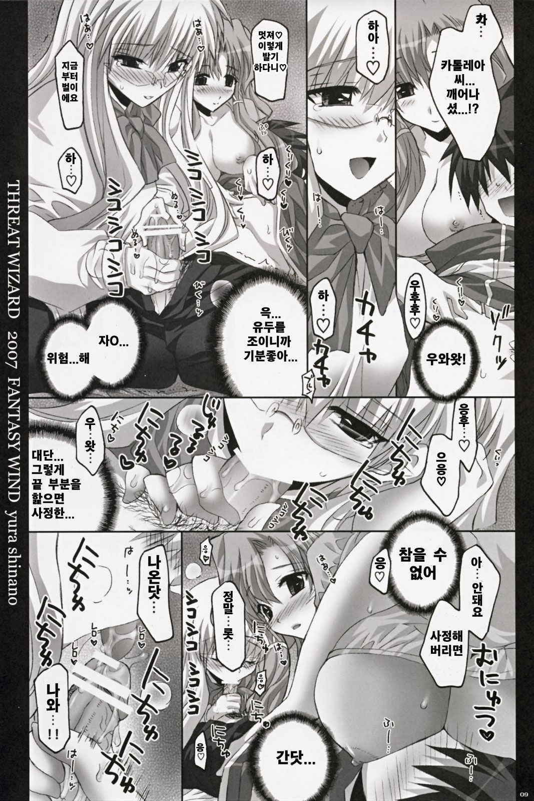 (C72) [FANTASY WIND (Shinano Yura)] THREAT WIZARD (Zero no Tsukaima) [Korean]