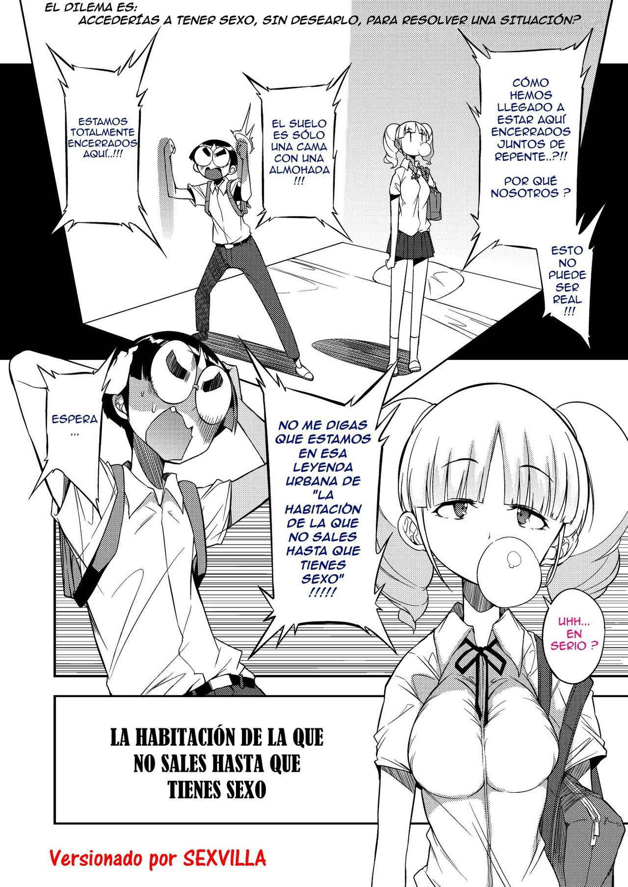 LA HABITACIÓN DE LA QUE NO PUEDES SALIR [Spanish] [Rewrite] [SEXVILLA]