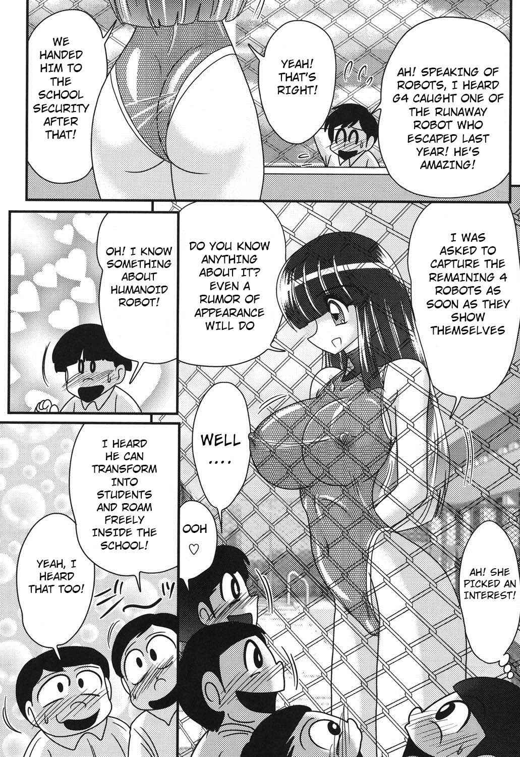 [Kamitou Masaki] Sailor Fuku ni Chiren Robo Yokubou Kairo | Sailor uniform girl and the perverted robot Ch. 3 [English] [Hong_Mei_Ling]