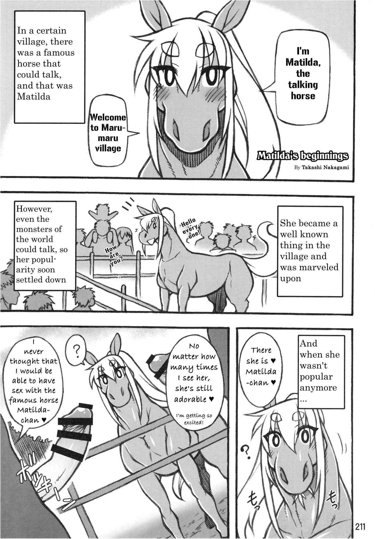 (Kemoket 6) [Mayoineko (Nakagami Takashi)] Matilda's Beginnings (Mare Holic 5 Kemolover EX) [English] [q91]