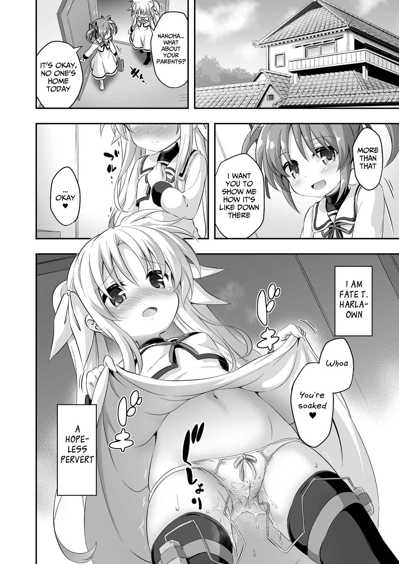 [Achromic (Musouduki)] Loli & Futa Vol. 9 (Mahou Shoujo Lyrical Nanoha) [English] [Digital]